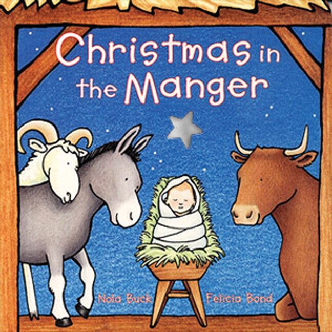 Front cover_Christmas in the Manger Board Book