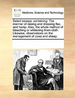 Front cover_Select Essays