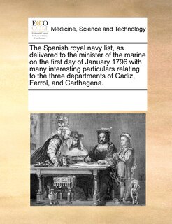 Couverture_The Spanish Royal Navy List, As Delivered To The Minister Of The Marine On The First Day Of January 1796 With Many Interesting Particulars Relating To The Three Departments Of Cadiz, Ferrol, And Carthagena.