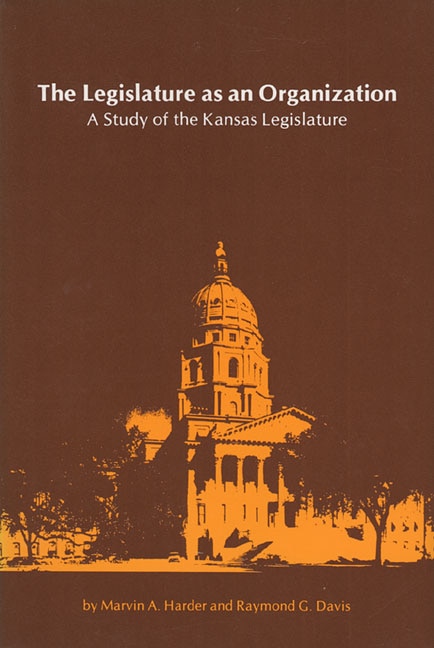 Front cover_The Legislature as an Organization