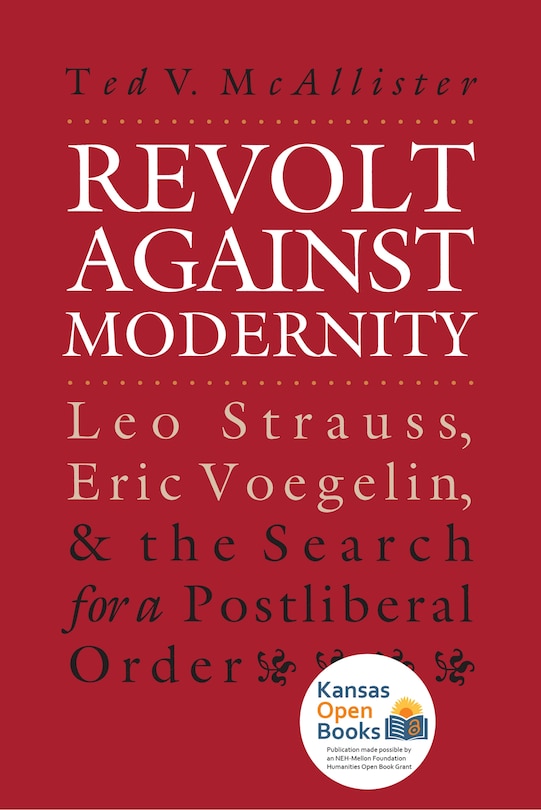 Front cover_Revolt Against Modernity