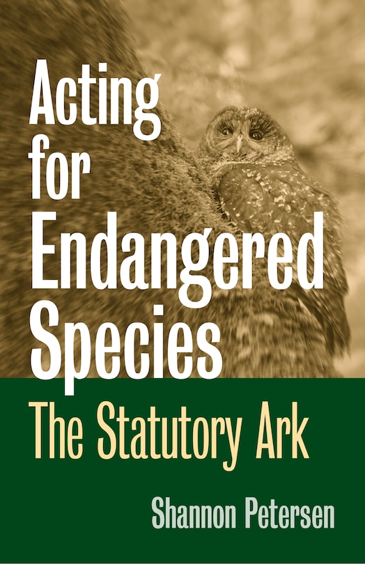 Front cover_Acting for Endangered Species