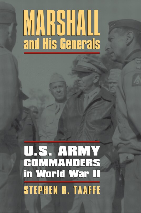 Front cover_Marshall and His Generals