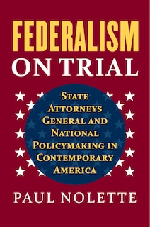 Front cover_Federalism on Trial