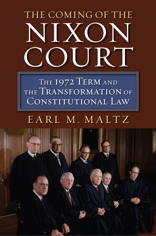 Couverture_The Coming of the Nixon Court