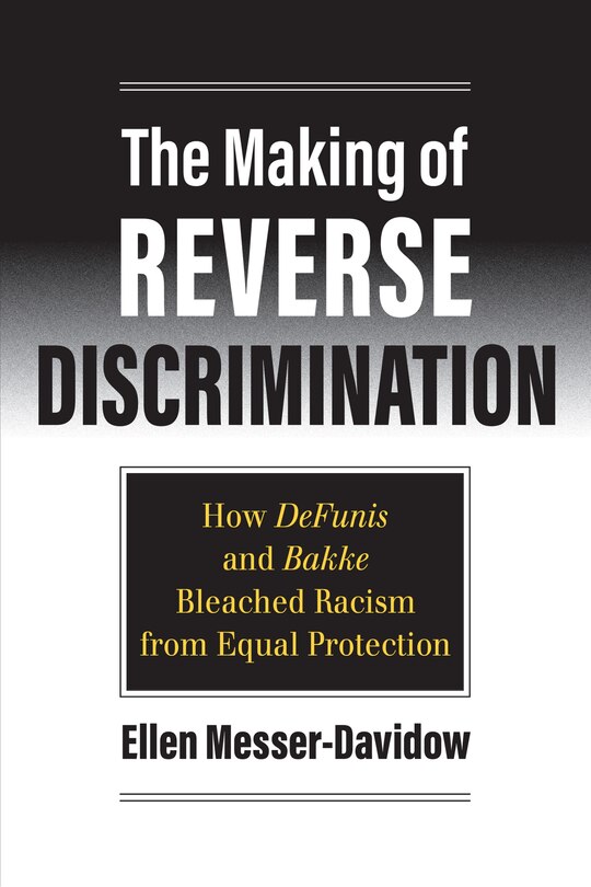 Front cover_The Making of Reverse Discrimination