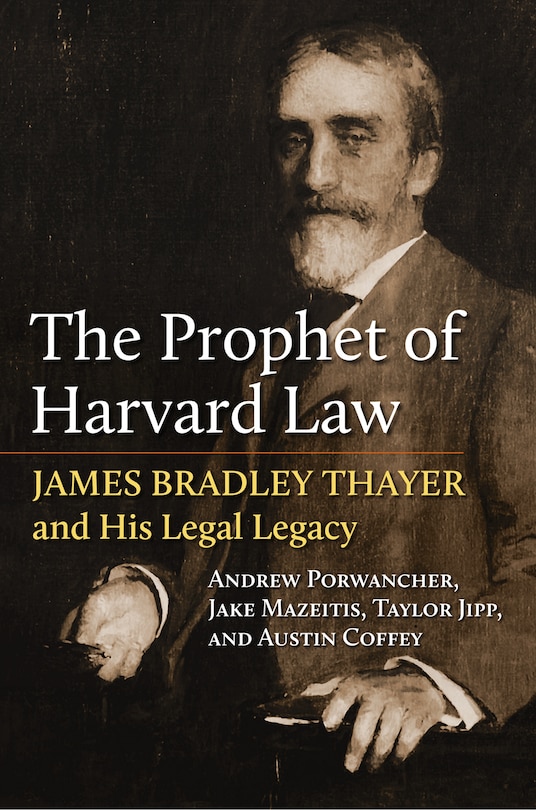 Front cover_The Prophet of Harvard Law