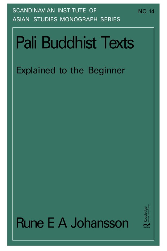 Front cover_Pali Buddhism Texts Nims14