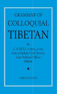 Front cover_Grammar of Colloquial Tibetan