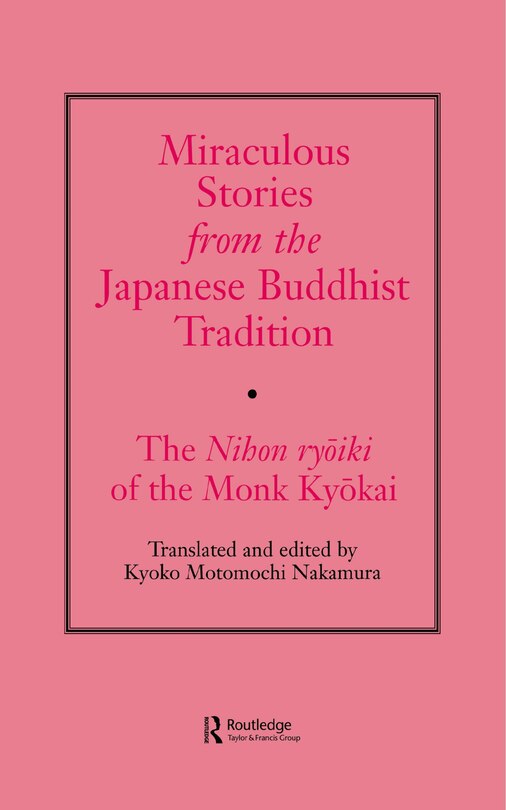 Front cover_Miraculous Stories from the Japanese Buddhist Tradition