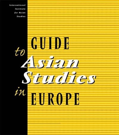 Front cover_Guide to Asian Studies in Europe