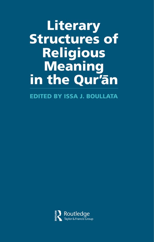 Couverture_Literary Structures of Religious Meaning in the Qu'ran
