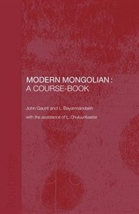 Couverture_Modern Mongolian