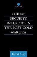 Couverture_China's Security Interests in the Post-Cold War Era