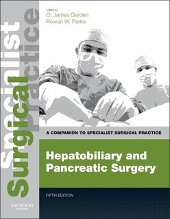 Couverture_Hepatobiliary And Pancreatic Surgery - Print And E-book