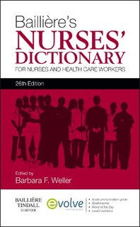 Couverture_Bailliere's Nurses' Dictionary