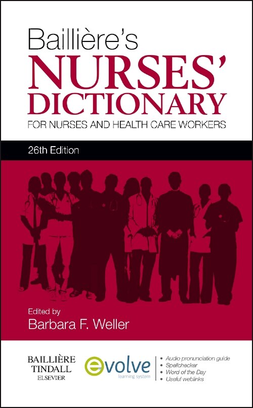Couverture_Bailliere's Nurses' Dictionary