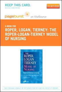 Front cover_The Roper-Logan-Tierney Model of Nursing - Elsevier eBook on VitalSource (Retail Access Card)