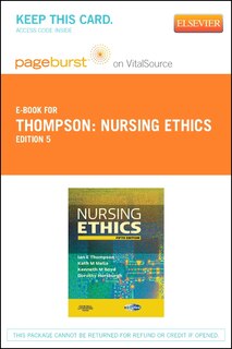 Couverture_Nursing Ethics - Elsevier eBook on VitalSource (Retail Access Card)