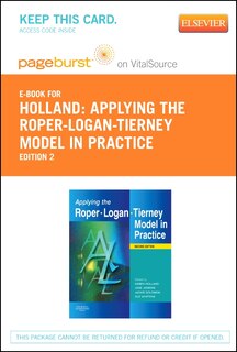 Front cover_Applying the Roper-Logan-Tierney Model in Practice - Elsevier eBook on VitalSource (Retail Access Card)