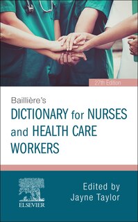 Couverture_Bailliere's Dictionary for Nurses and Health Care Workers