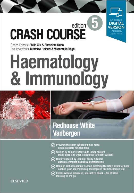 Front cover_Crash Course Haematology and Immunology