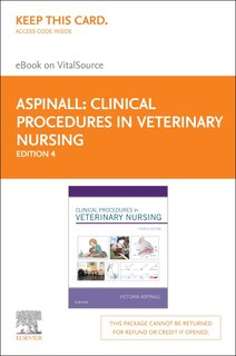 Front cover_Clinical Procedures in Veterinary Nursing - Elsevier eBook on VitalSource (Retail Access Card)