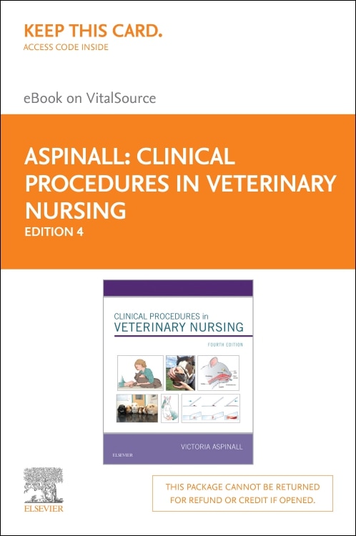 Front cover_Clinical Procedures in Veterinary Nursing - Elsevier eBook on VitalSource (Retail Access Card)