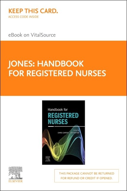 Front cover_Handbook for Registered Nurses - Elsevier eBook on VitalSource (Retail Access Card)