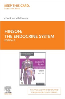 Couverture_The Endocrine System,Elsevier E-Book on VitalSource (Retail Access Card)
