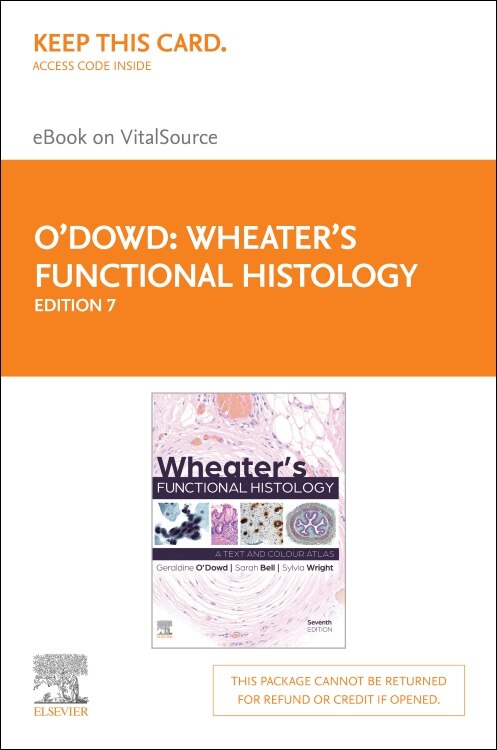 Couverture_Wheater's Functional Histology Elsevier eBook on VitalSource (Retail Access Card