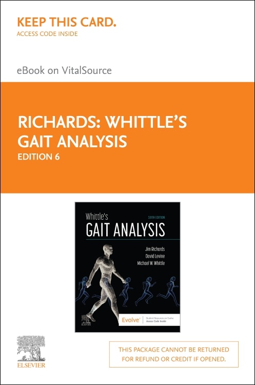 Front cover_Whittle's Gait Analysis - Elsevier E-Book on VitalSource (Retail Access Card