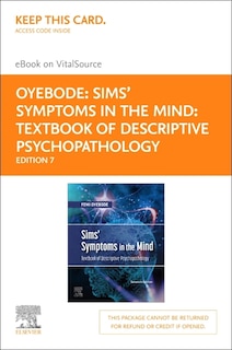 Front cover_Sims' Symptoms in the Mind