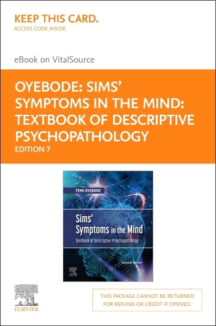 Front cover_Sims' Symptoms in the Mind