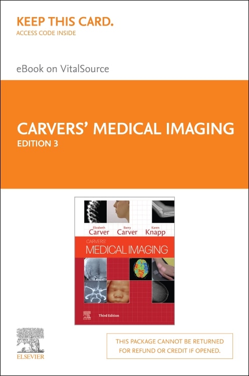 Front cover_Carvers' Medical Imaging Elsevier eBook on VitalSource (Retail Access Card