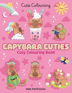 Front cover_Capybara Cuties: Colouring Book