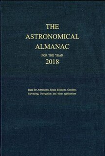 Couverture_Astronomical Almanac For The Year 2018