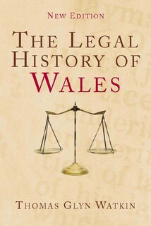Front cover_The Legal History Of Wales