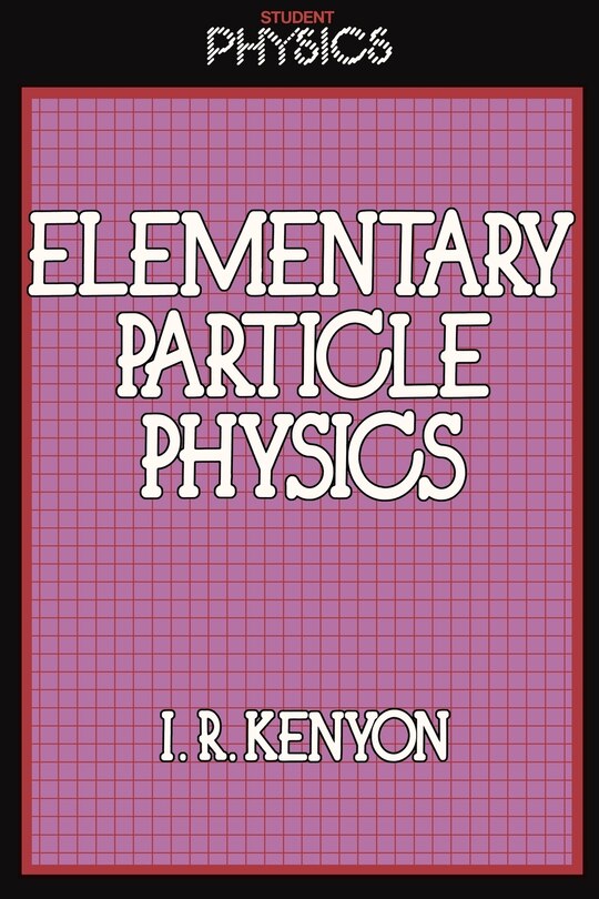 Front cover_Elementary Particle Physics