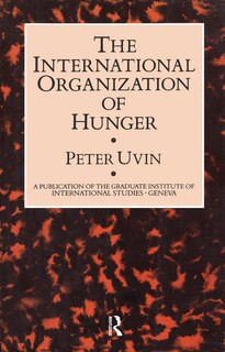 Front cover_The International Organization of Hunger