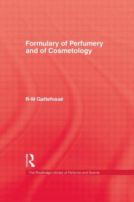 Couverture_Formulary of Perfumery and Cosmetology