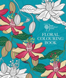 Couverture_Rhs Floral Colouring Book