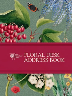 Couverture_RHS Floral Desk Address Book