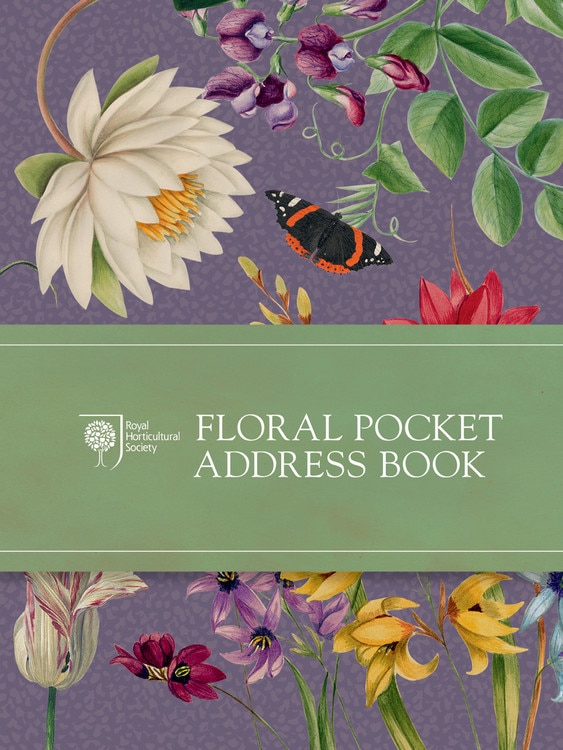 Couverture_RHS Floral Pocket Address Book