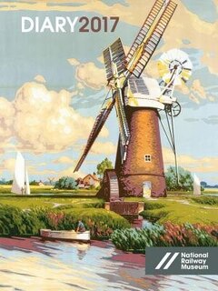 Front cover_National Railway Museum Pocket Diary 2017