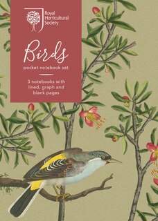 Couverture_Rhs Birds Pocket Notebook Set