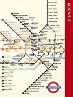Front cover_London Underground Pocket Diary 2019