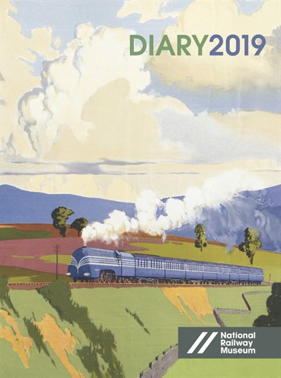 Front cover_National Railway Museum Desk Diary 2019