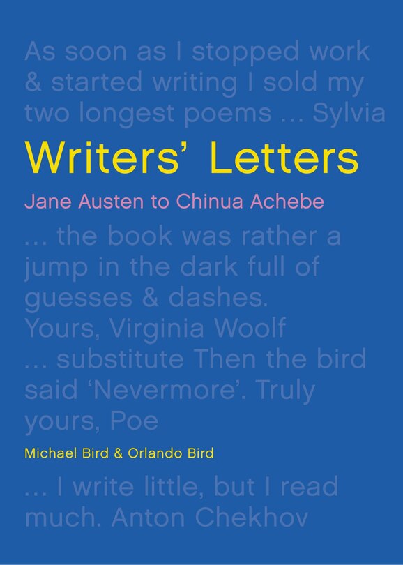 Couverture_Writers' Letters