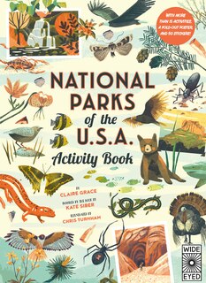 Front cover_National Parks Of The Usa: Activity Book
